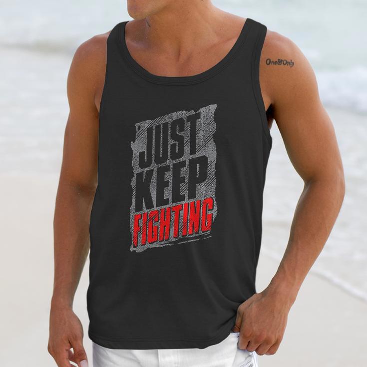 Kevin Owens Just Keep Fighting Authentic Unisex Tank Top Gifts for Her