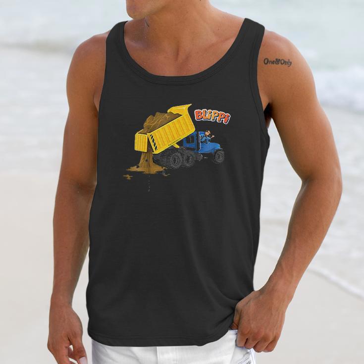 Kids Blippi Dump Truck Unisex Tank Top Gifts for Her