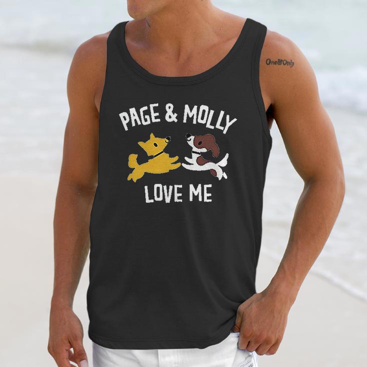 Kids Page And Molly Love Me Unisex Tank Top Gifts for Her