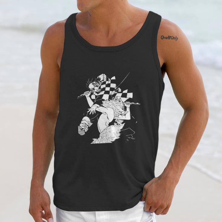 Kimetsu No Yaiba Demon Slayer Fight Unisex Tank Top Gifts for Her