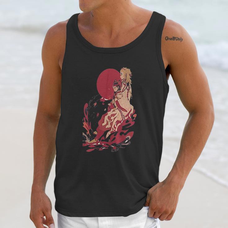 Kimetsu No Yaiba Demon Slayer Sun Unisex Tank Top Gifts for Her