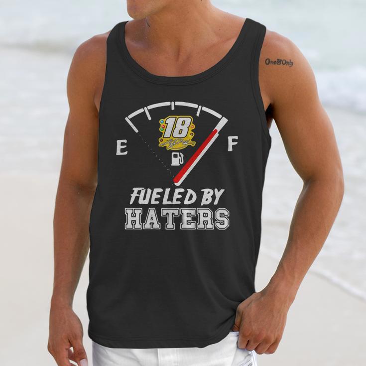 Kyle Busch 18 Fueled By Haters Shirt Unisex Tank Top Gifts for Her