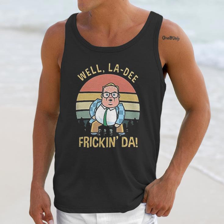 Well La Dee Fricking Da Vintage Gift Unisex Tank Top Gifts for Her