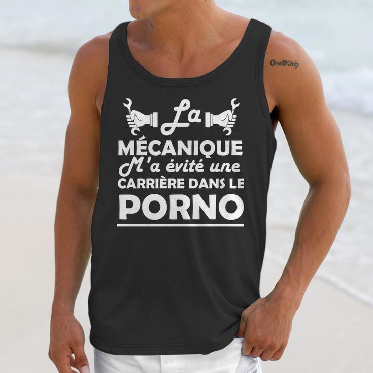 La Mécanique Ma Evite Une Carrière Dans Le Porno Unisex Tank Top Gifts for Her