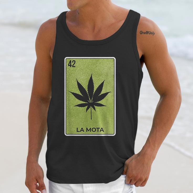 La Mota Mexican Card Funny Mexico Unisex Tank Top Gifts for Her