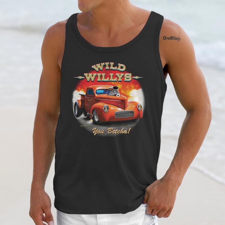 Larry Grossman Wild Willys Unisex Tank Top Gifts for Her