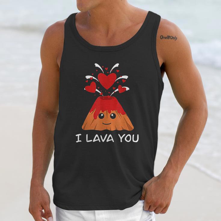 Lava Day Volcano Valentines Gift Funny Valentines Unisex Tank Top Gifts for Her