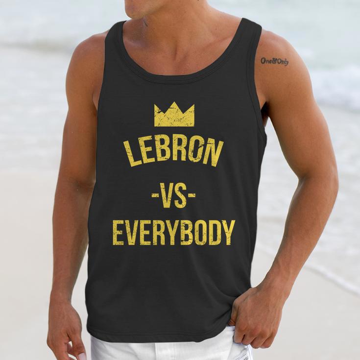 Lebron Vs Everybody La Bron Basketball Unisex Tank Top Gifts for Her