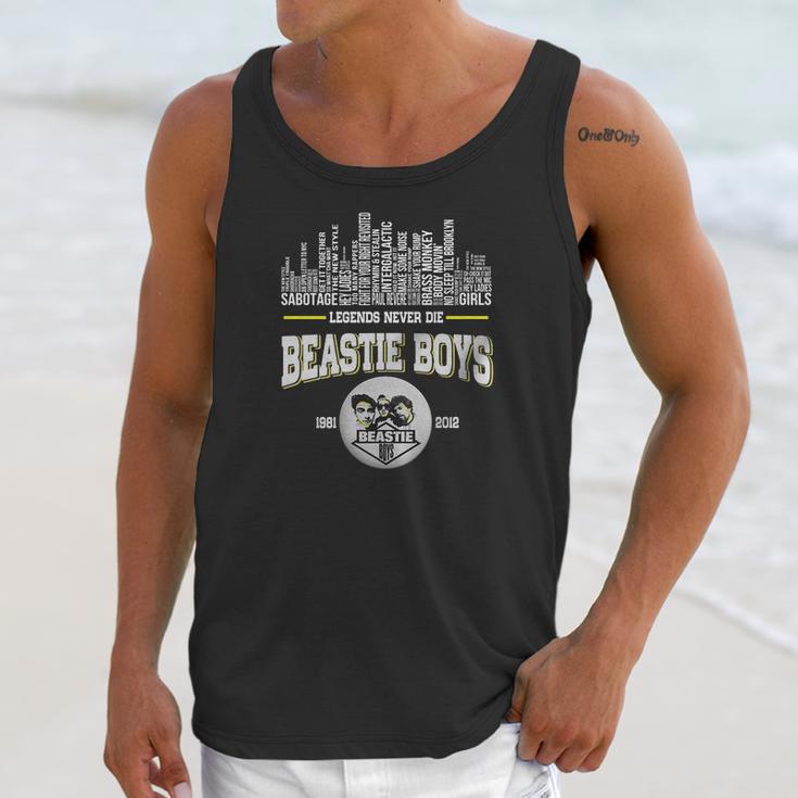 Legends Never Die Beastie Boys 1981-2012 Albums Unisex Tank Top Gifts for Her