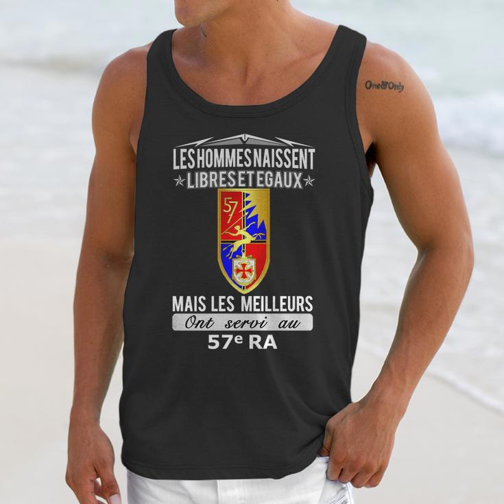 Les Hommes Naissent Libre Et Égaux Mais Les Meilleurs Ont Servi Au 57 Ra Unisex Tank Top Gifts for Her