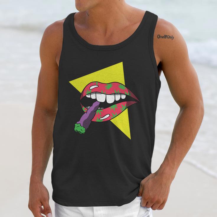 Lips Joint Unisex Tank Top Gifts for Her