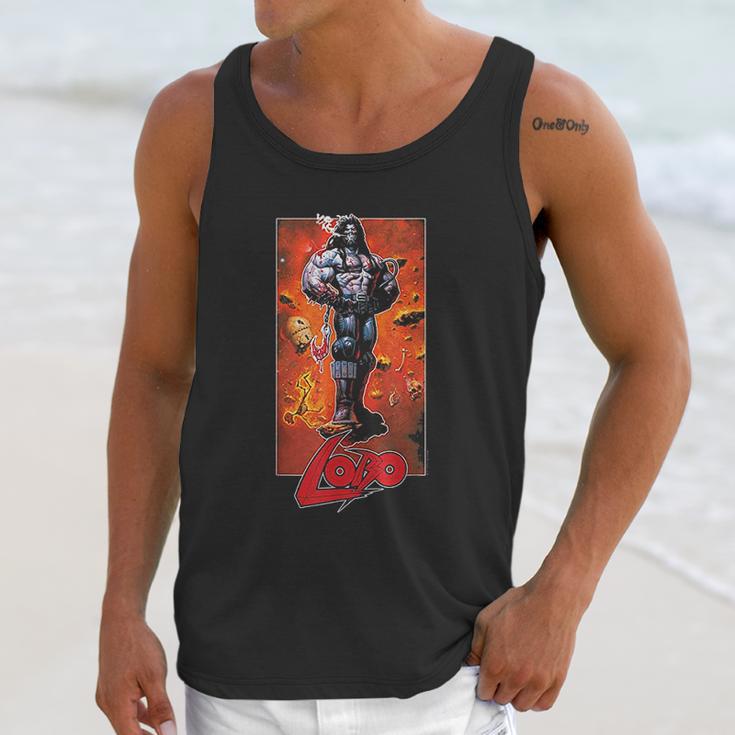 Lobo Pose Unisex Tank Top Gifts for Her