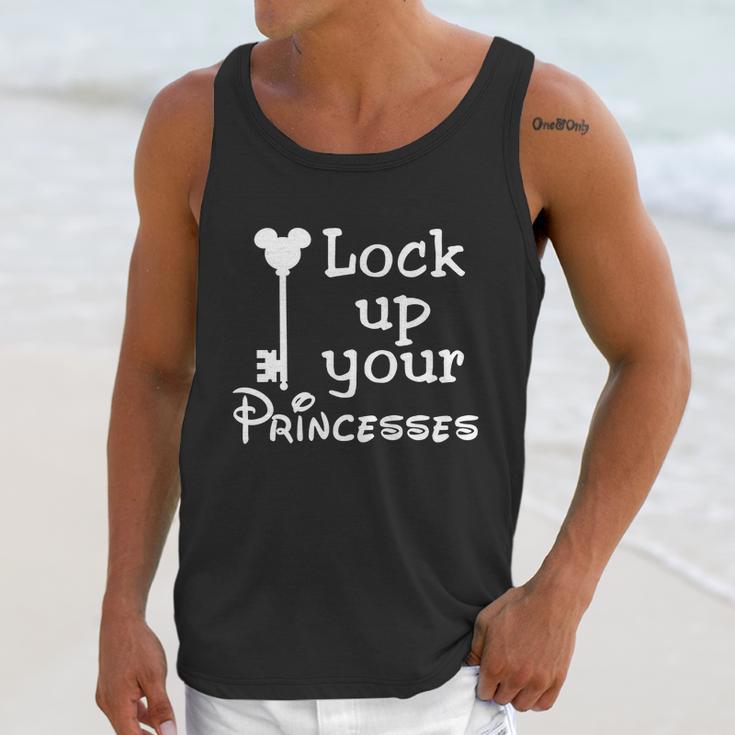 Lock Up Your Princesses Funny T-Shirt Unisex Tank Top Gifts for Her