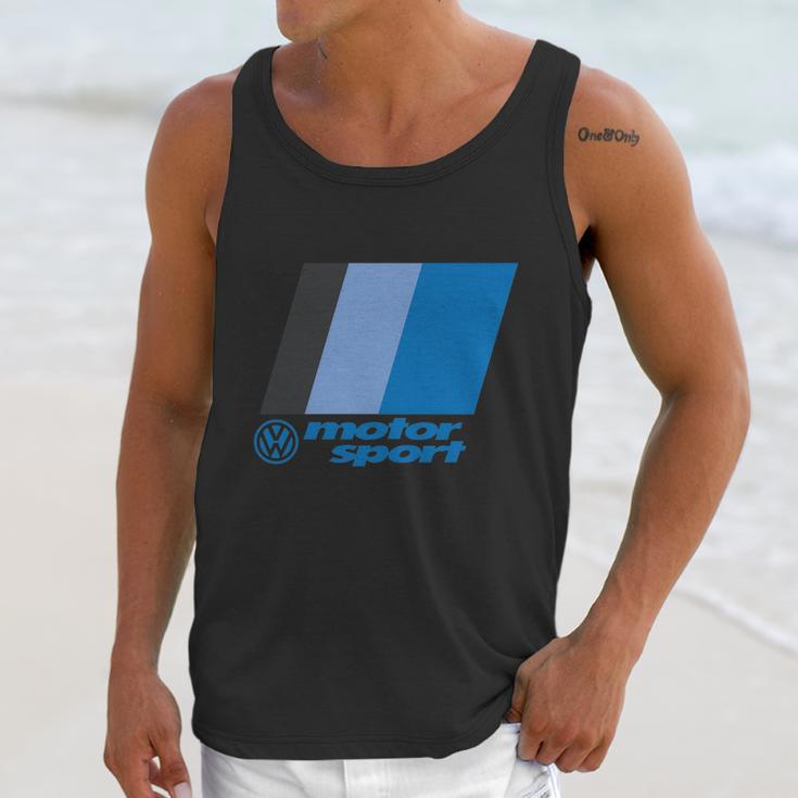 Logo Of Vw Motorsport Unisex Tank Top Gifts for Her