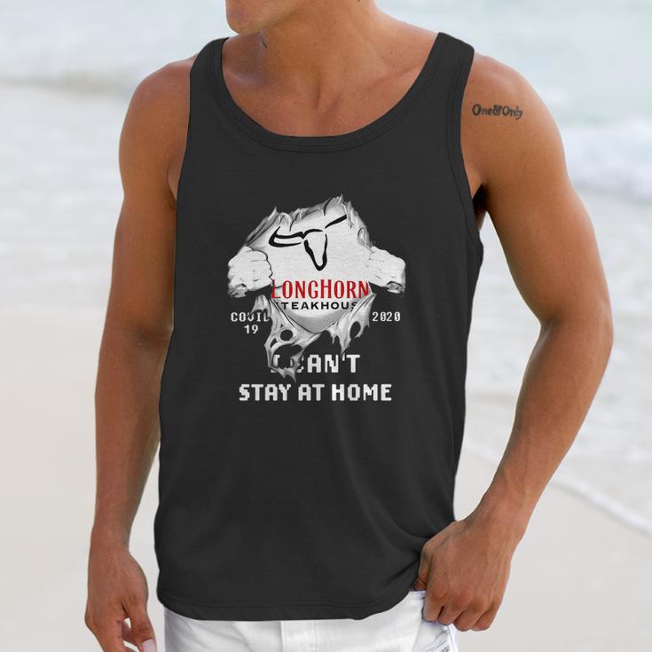 Longhorn Steakhouse Covid-19 2020 I Can’T Stay At Home Shirtn Unisex Tank Top Gifts for Her