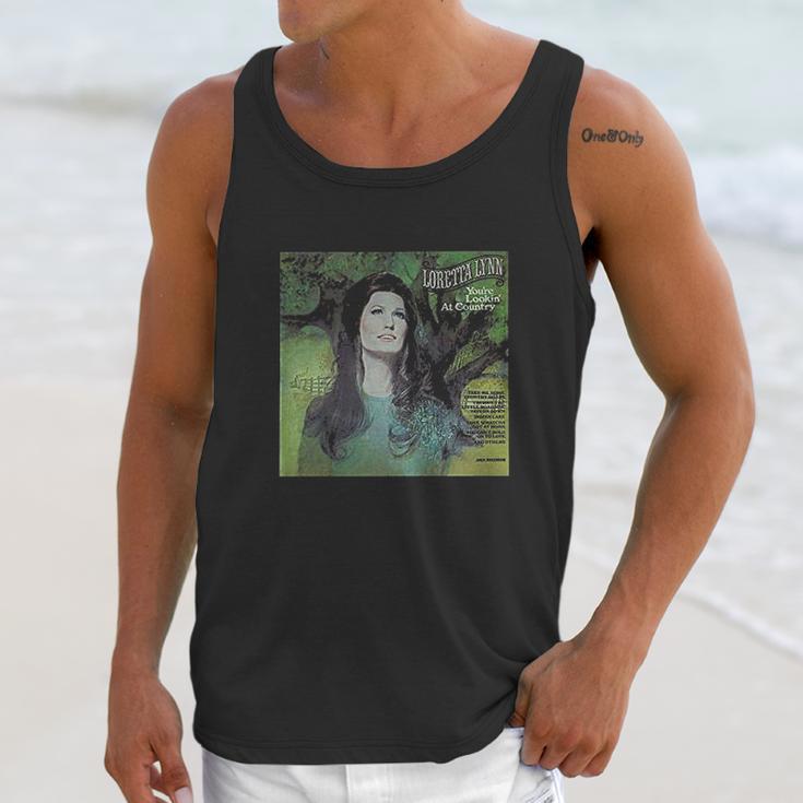 Loretta Lynn You Are Looking At Country Comfortable Music Unisex Tank Top Gifts for Her