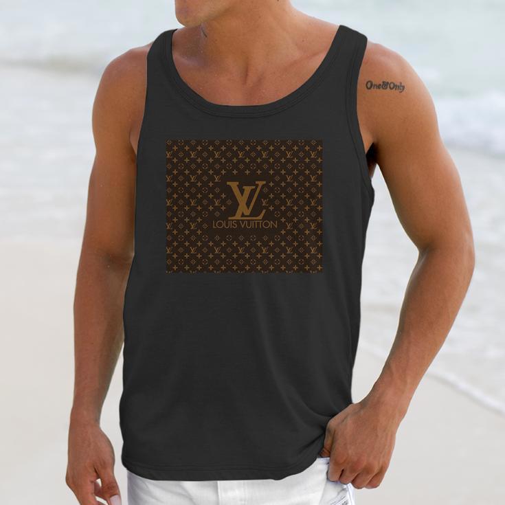 Louis Vuitton Shirt Pattern Lv Pattern Tee 256 Unisex Tank Top Gifts for Her