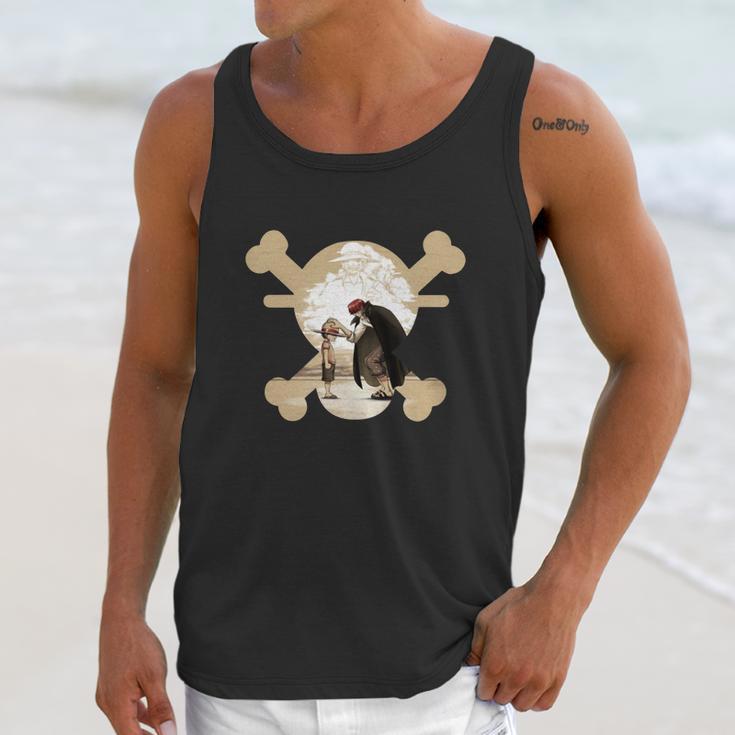 Luffy & Shanks Unisex Tank Top Gifts for Her