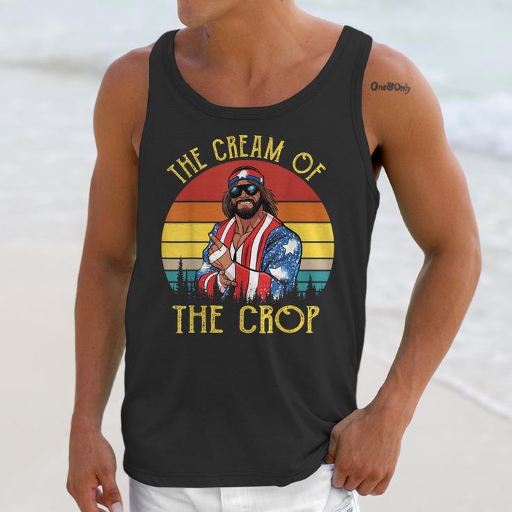 Macho-The Cream Of The Crop Wrestling Funny Retro Vintage Unisex Tank Top Gifts for Her