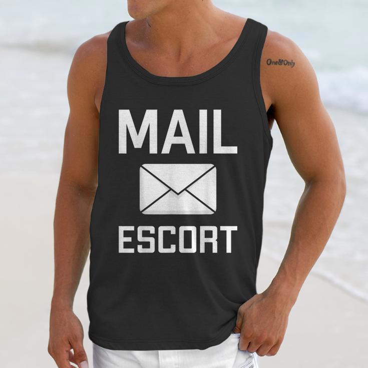 Mail Escort Postal Worker Mailman Mail Lady Novelty Unisex Tank Top Gifts for Her