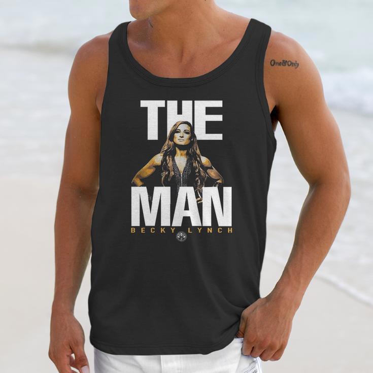 The Man Becky Lynch Unisex Tank Top Gifts for Her