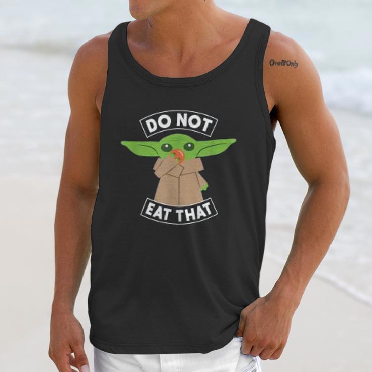 The Mandalorian The Child Dont Eat That Unisex Tank Top Gifts for Her