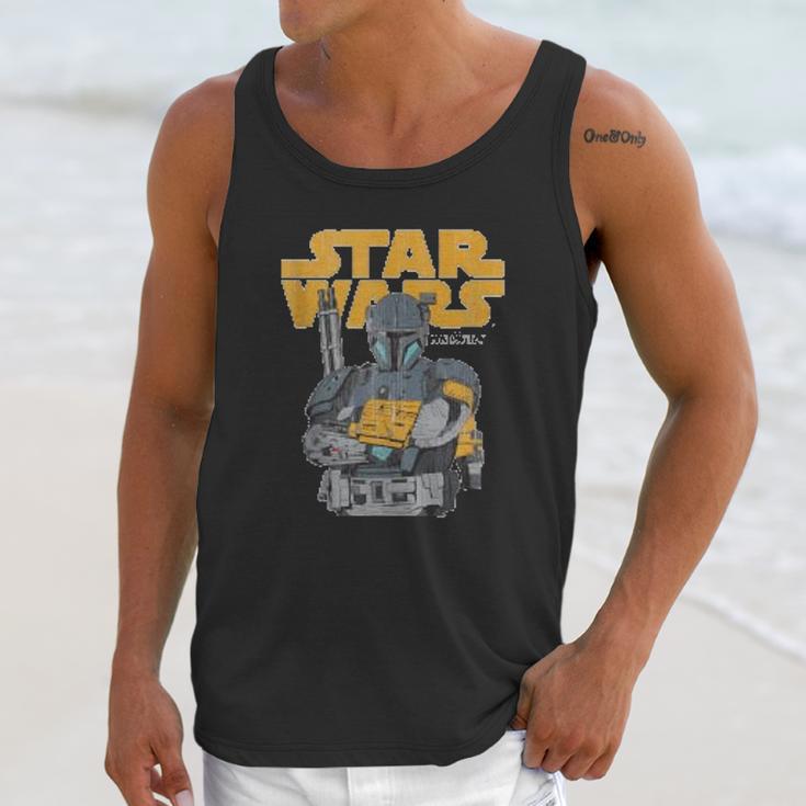 The Mandalorian Mando Battle Unisex Tank Top Gifts for Her