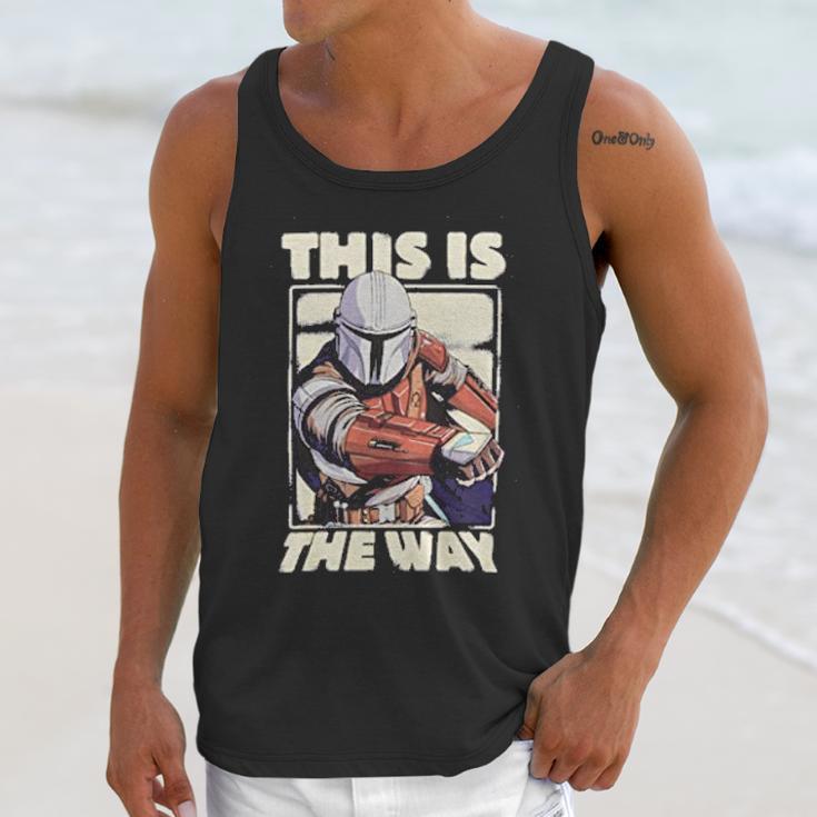 The Mandalorian This Is The Way Unisex Tank Top Gifts for Her