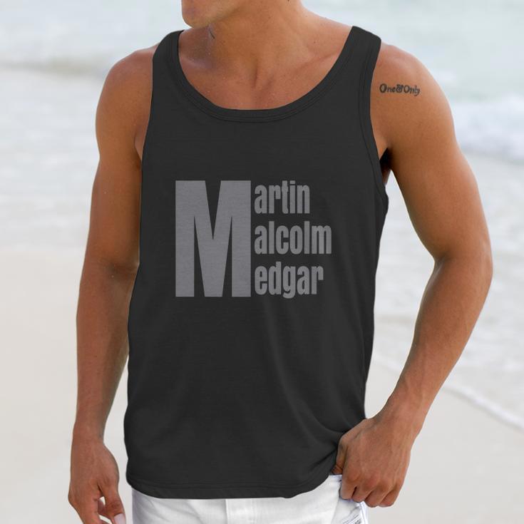 Martin Malcolm Medgar African American Afrocentric Unisex Tank Top Gifts for Her