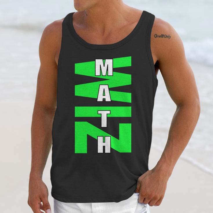 Math Wiz Logo Unisex Tank Top Gifts for Her