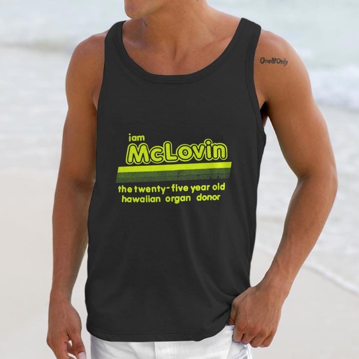 I Am Mclovin Green Unisex Tank Top Gifts for Her