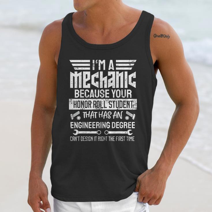 Mechanic Fun Gift For Car Mechanics And Diy Handyman Unisex Tank Top Gifts for Her