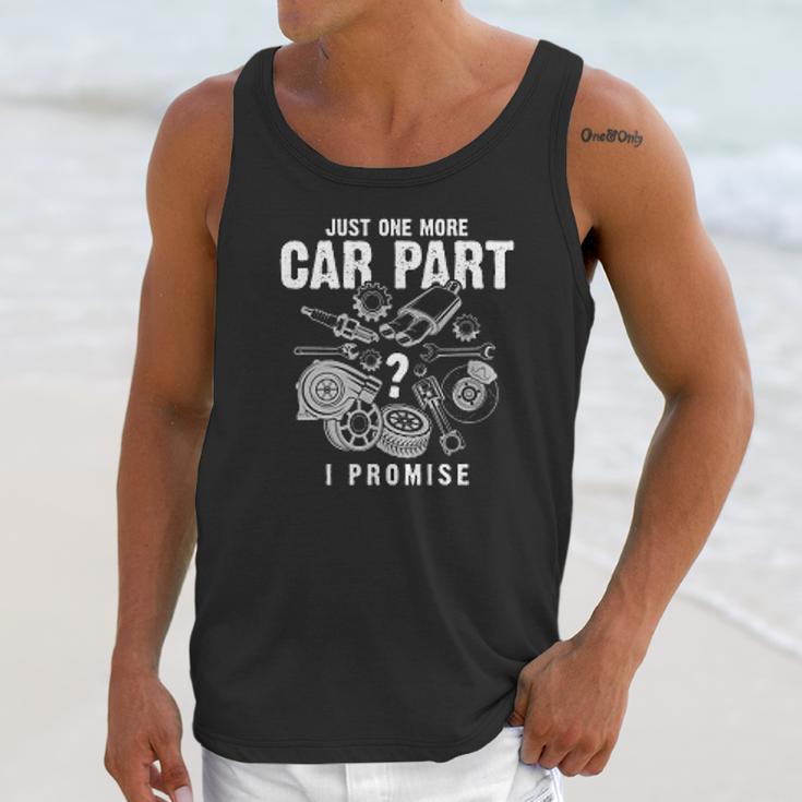 Mechanic Just One Mor Car Part Unisex Tank Top Gifts for Her