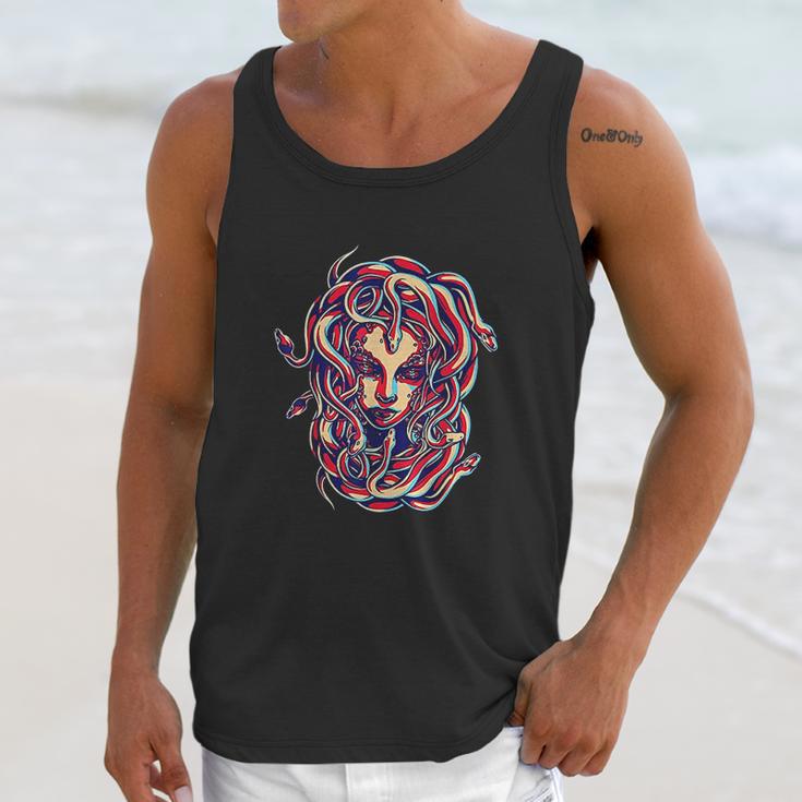 Medusa Head Snake Hair Greek Mythology Gift Unisex Tank Top Gifts for Her