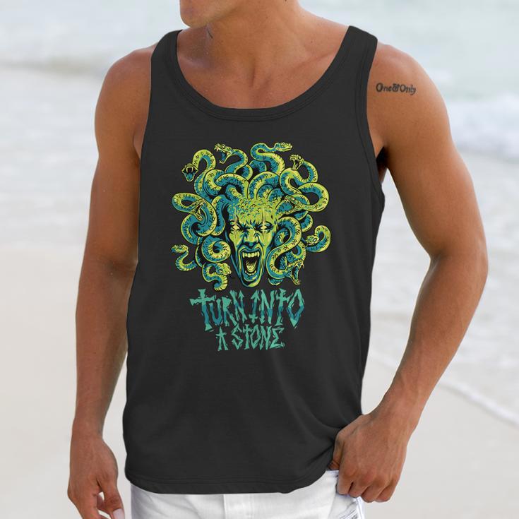 Medusa Monster Turn Into Stone Unisex Tank Top Gifts for Her