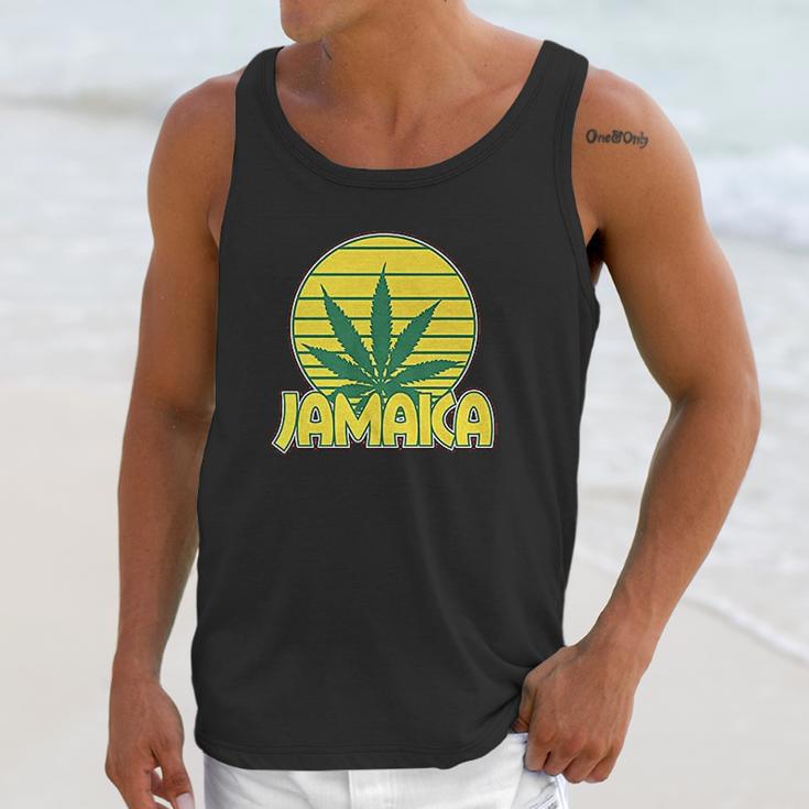 Mens Jamaica Marijuana Unisex Tank Top Gifts for Her