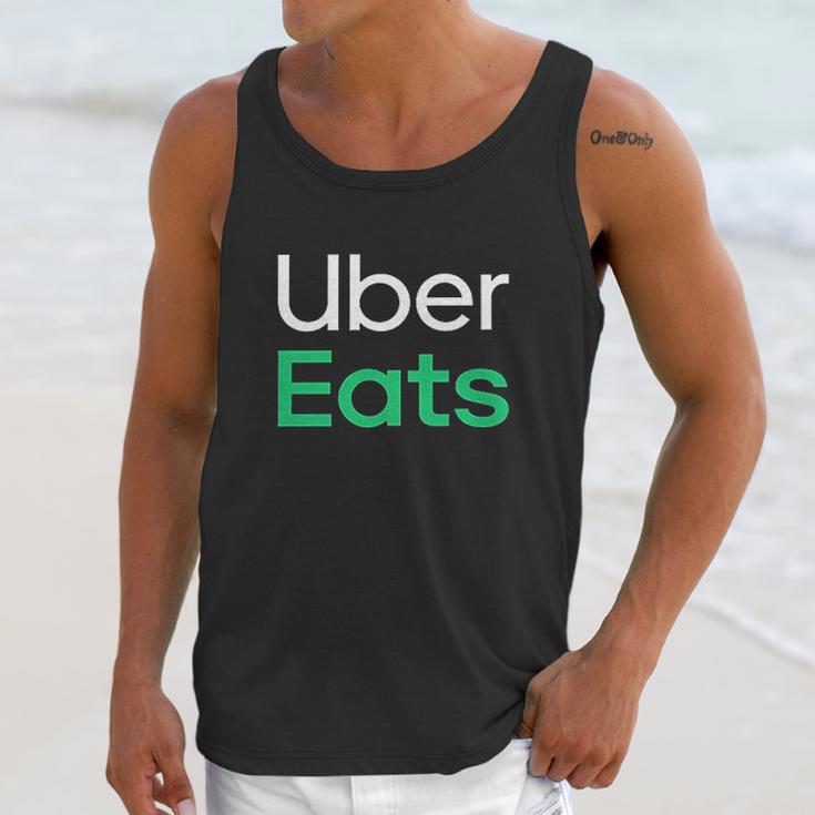 Mens Uber Eats Cool Unisex Tank Top Gifts for Her