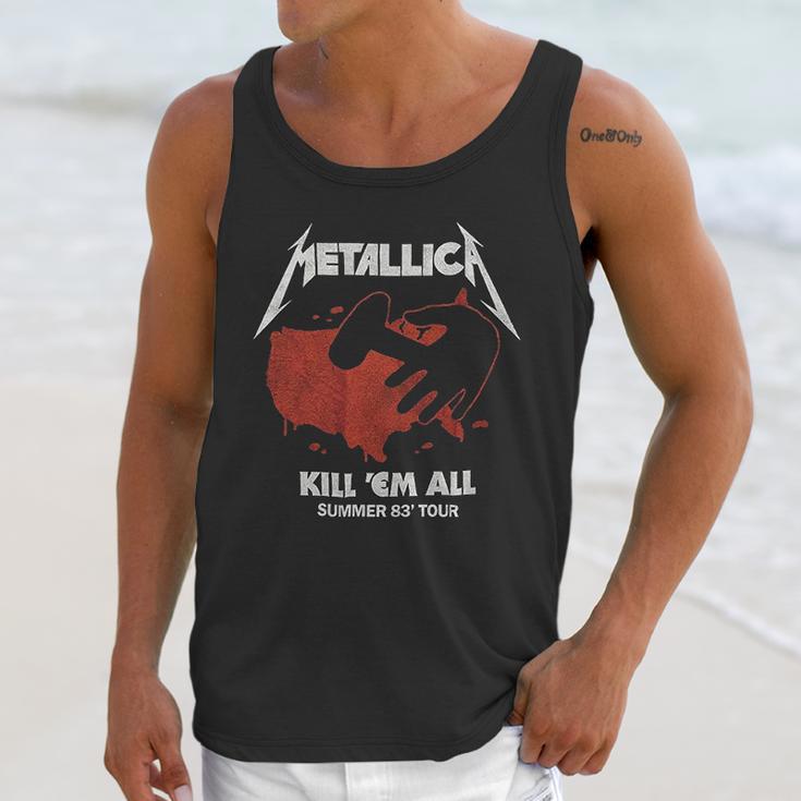 Metallica Kill Them All Unisex Tank Top Gifts for Her