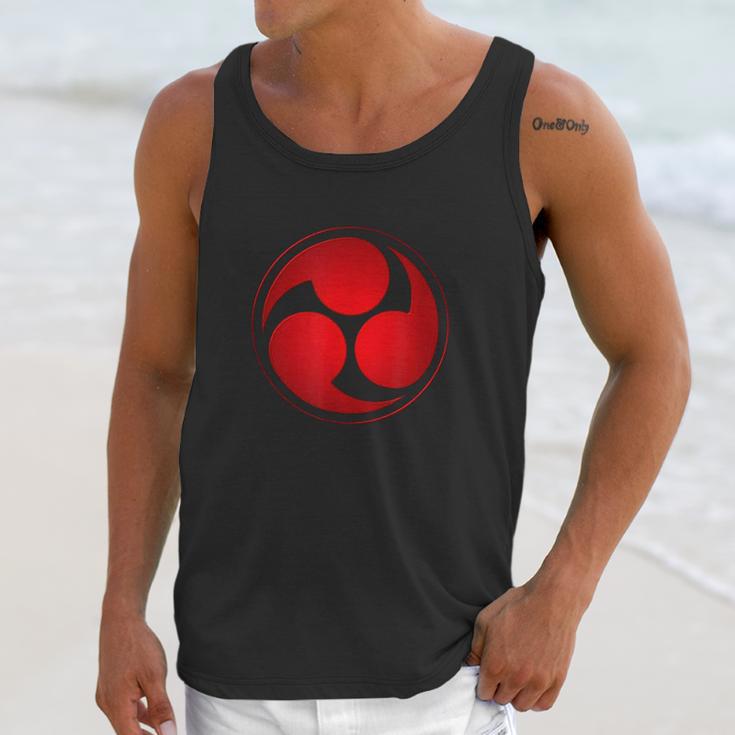 Mitsu Tomoe Shinto Trinity Symbol Japan Martial Arts Unisex Tank Top Gifts for Her