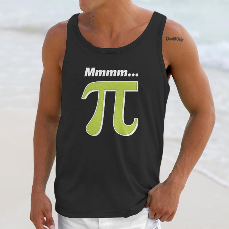 Mmm Pi Funny Pi Day Math Joke Unisex Tank Top Gifts for Her