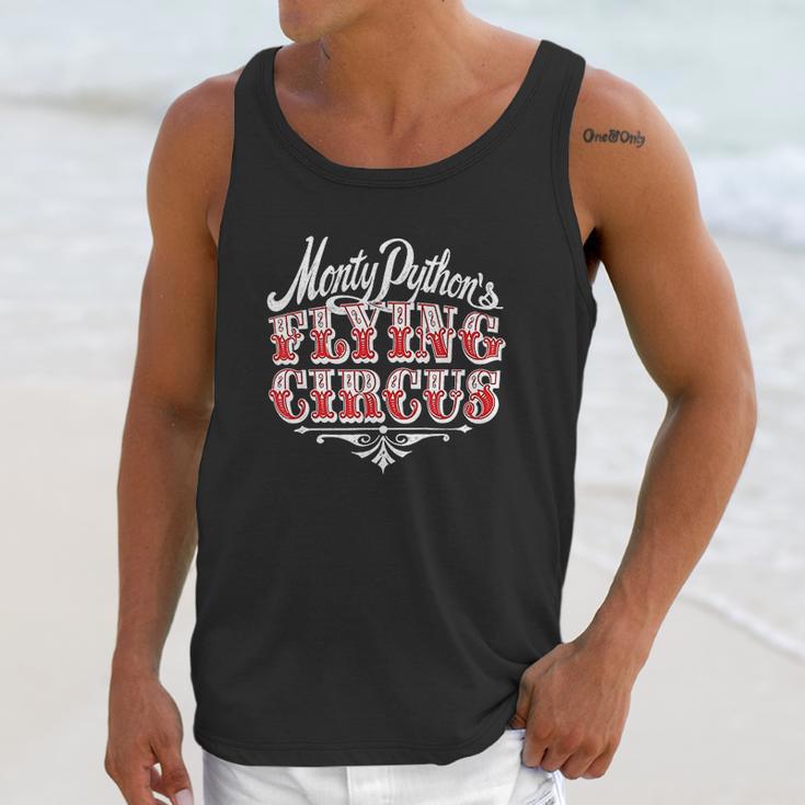 Monty Python Official Flying Circus Red Unisex Tank Top Gifts for Her