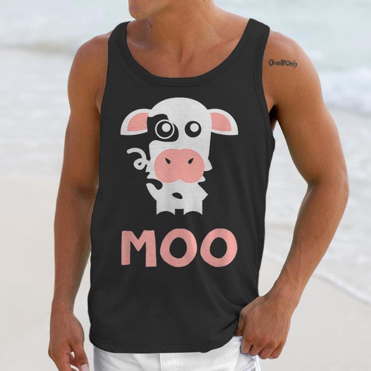 Moo Cow Farm Animals For ToddlersFam Girl Unisex Tank Top Gifts for Her