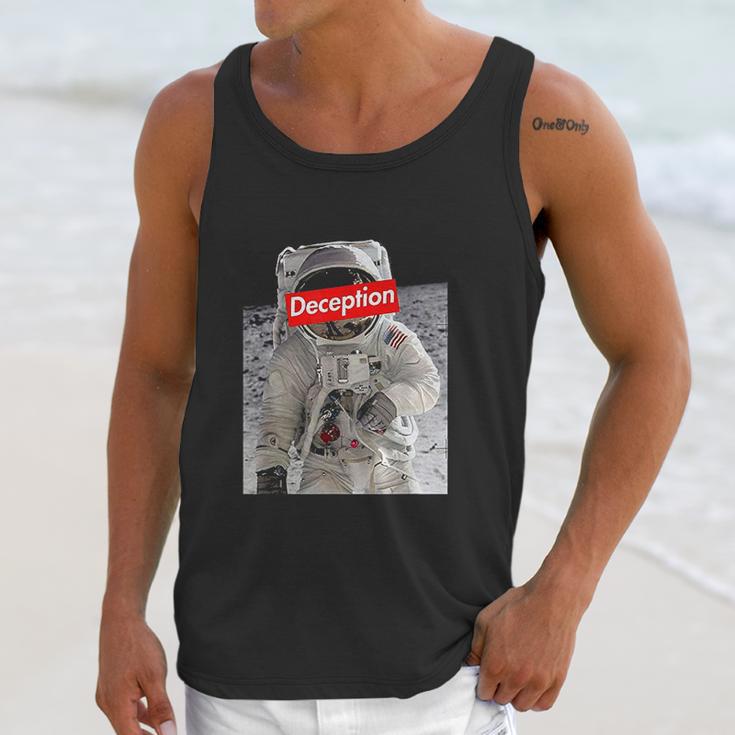 Moon Landing Conspiracy Theory Unisex Tank Top Gifts for Her