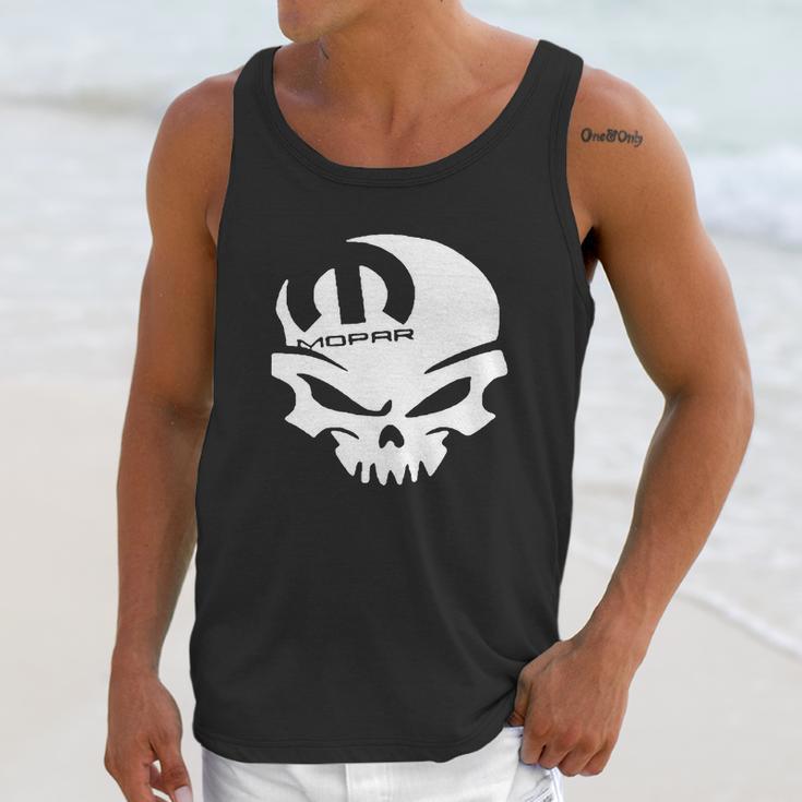 Mopar - Skull Mopar Unisex Tank Top Gifts for Her