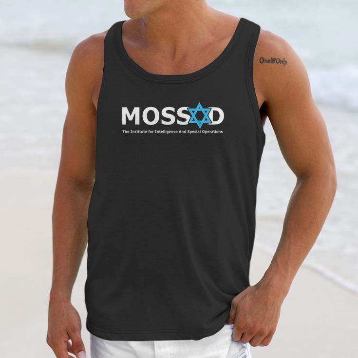 Mossad For Fun Idf Israel Secret Service Military Unisex Tank Top Gifts for Her