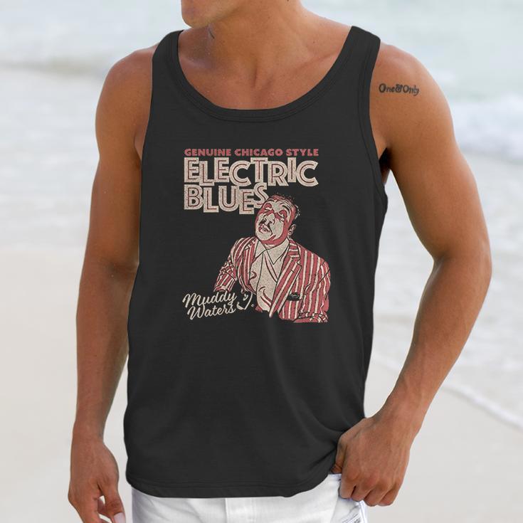 Muddy Waters Electric Blues Unisex Tank Top Gifts for Her