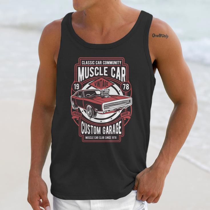 Muscle Car Graphic Design Printed Casual Daily Basic Unisex Tank Top Gifts for Her