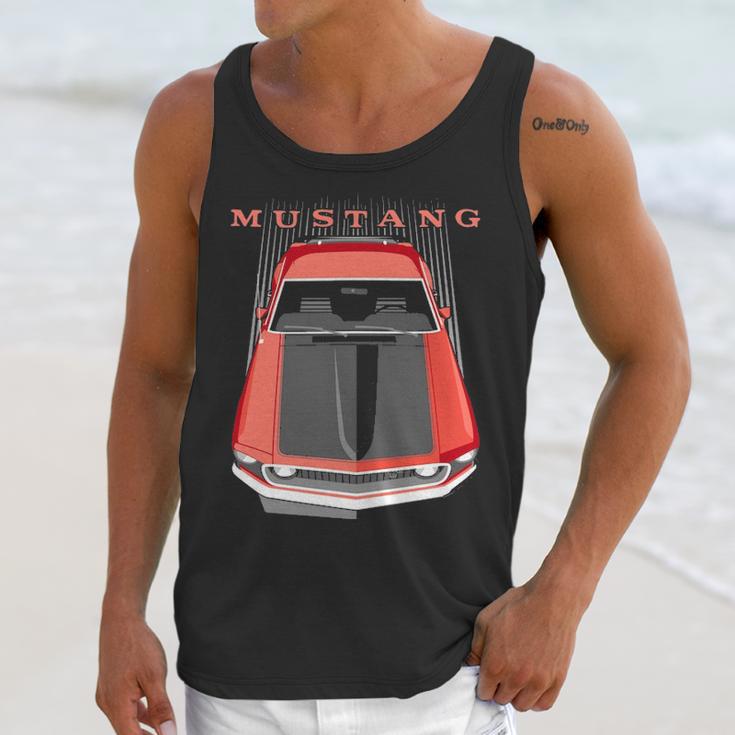 Mustang Boss 69 Red Unisex Tank Top Gifts for Her