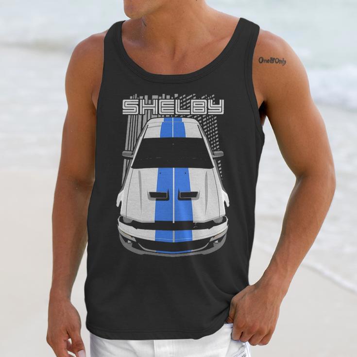 Mustang Shelby Gt500 2007 2009 White Unisex Tank Top Gifts for Her