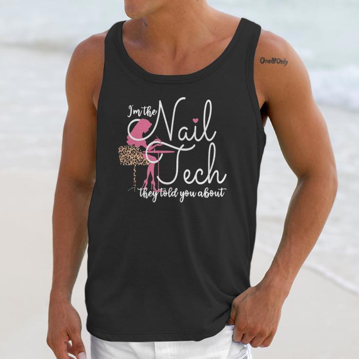 Nail Tech Artist Nail Technician Pedicurist Manicurist Unisex Tank Top Gifts for Her